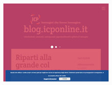 Tablet Screenshot of blog.icponline.it
